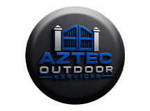 Azteca Outdoor Services Sticky Logo